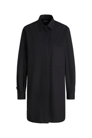 DIESEL Blusenkleid schwarz