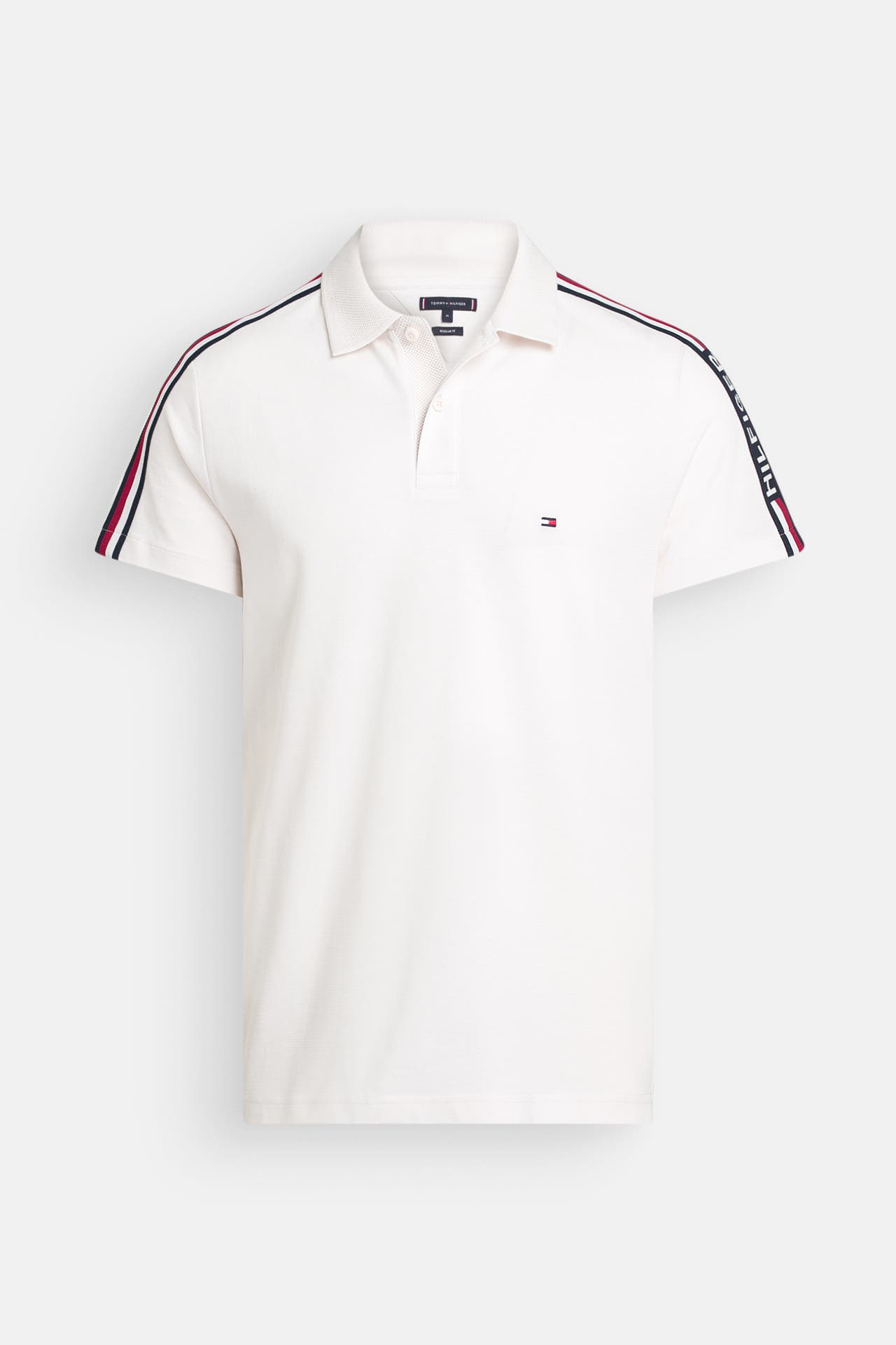 TOMMY HILFIGER Polo-Shirt ecru, Bild 1