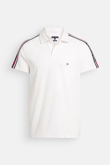 TOMMY HILFIGER Polo-Shirt ecru