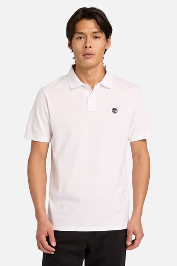 TIMBERLAND Polo-Shirt weiß