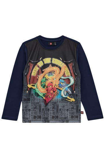 LEGO WEAR Langarmshirt dunkelblau