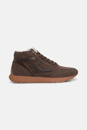 CANDICE COOPER Sneaker 'Plume' dunkelbraun