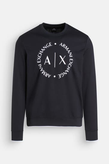ARMANI EXCHANGE Sweatshirt schwarz