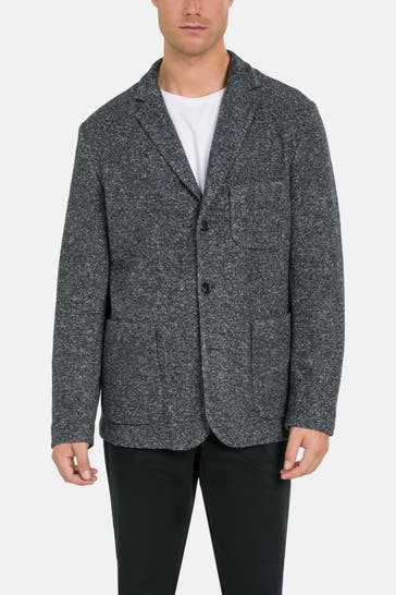J.LINDEBERG Strick-Blazer gemustert
