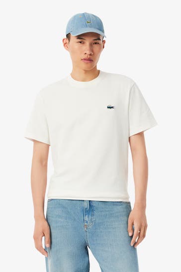 LACOSTE T-Shirt weiß