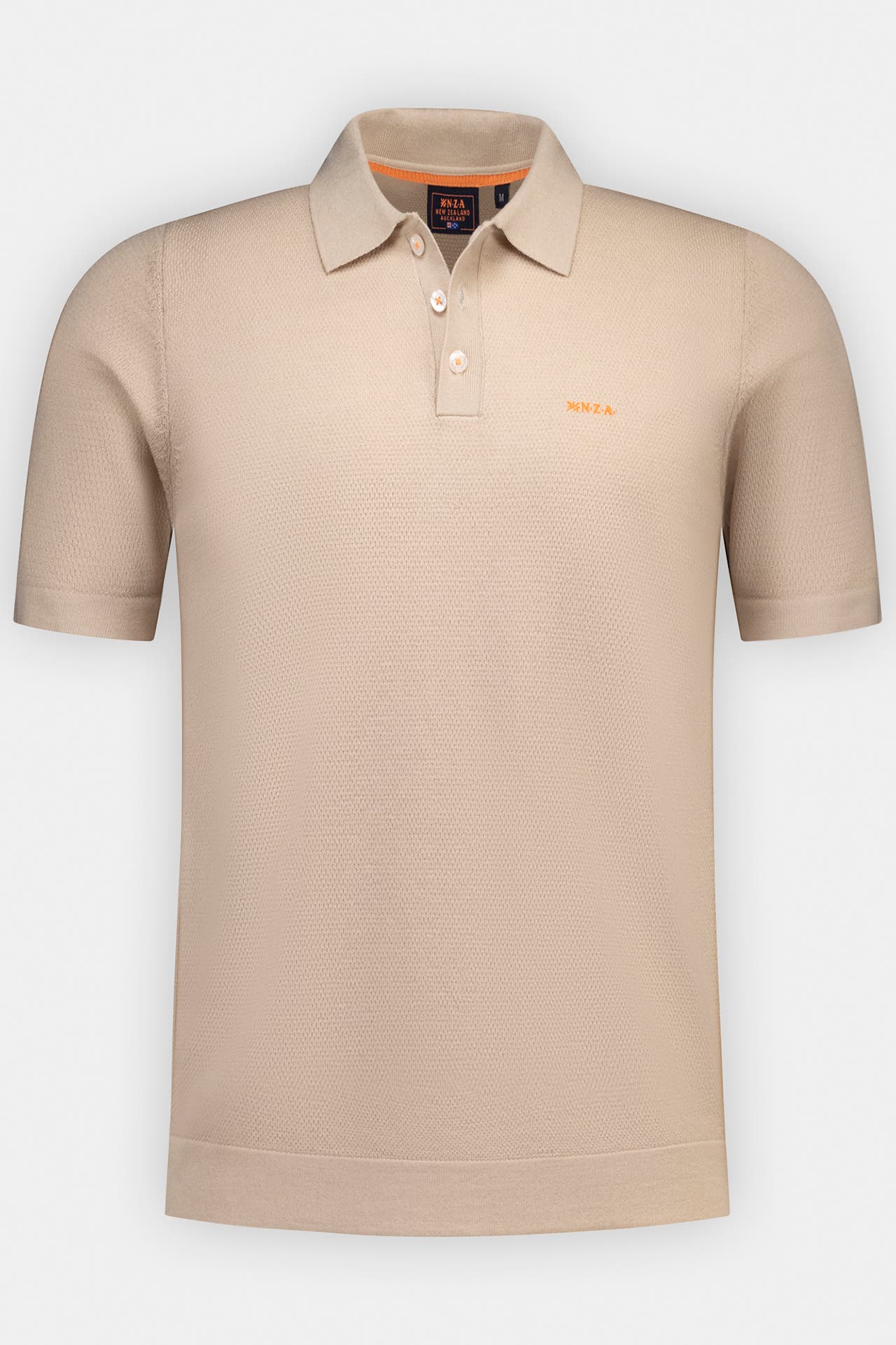 NEW ZEALAND AUCKLAND Polo-Shirt beige, Bild 1