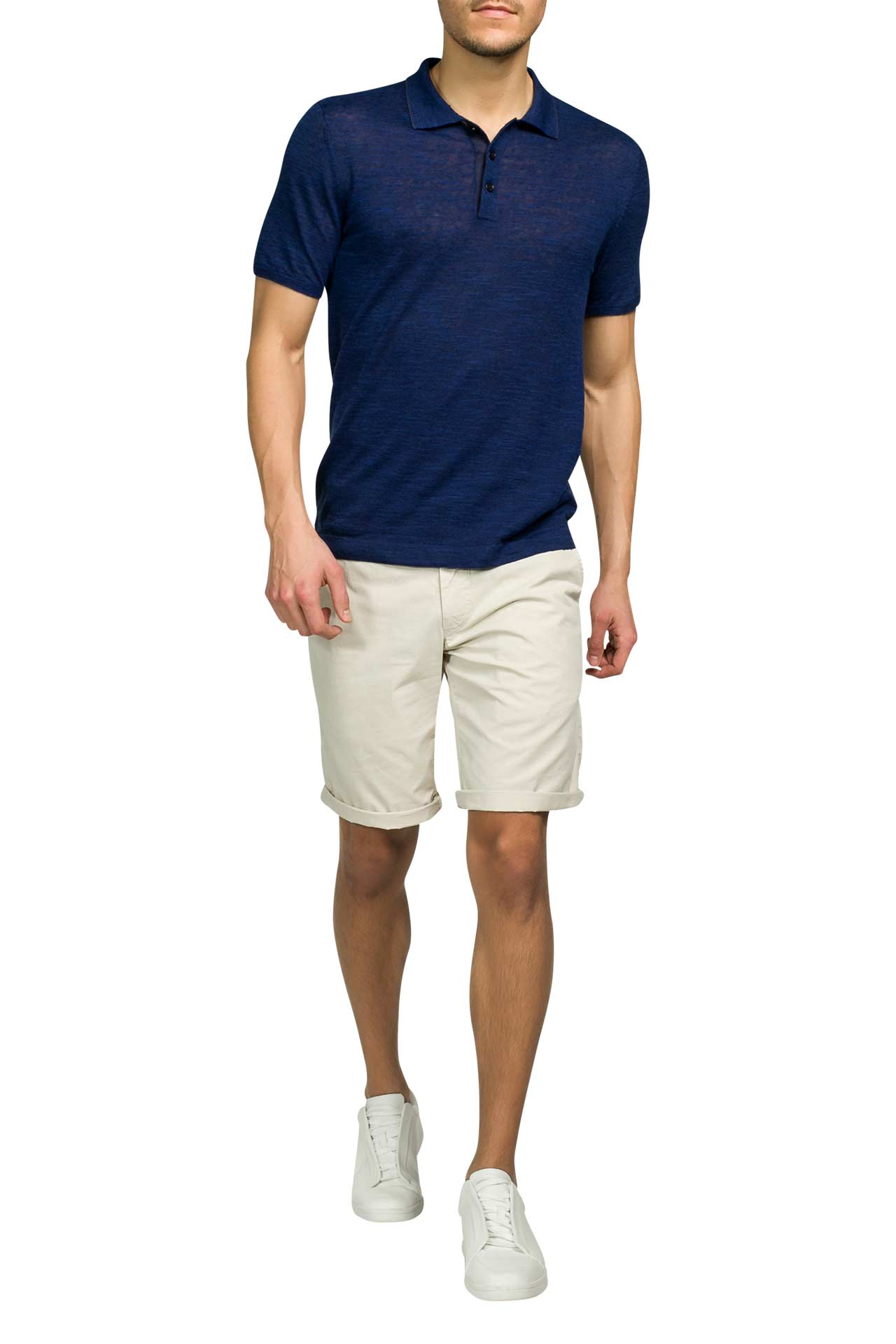 RENÉ LEZARD Poloshirt blau, Bild 1