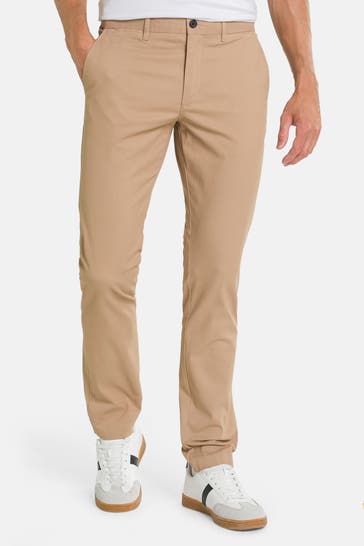 TOMMY HILFIGER Chino 'Bleecker' hellbraun