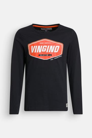 VINGINO Longsleeve 'Jendo' schwarz