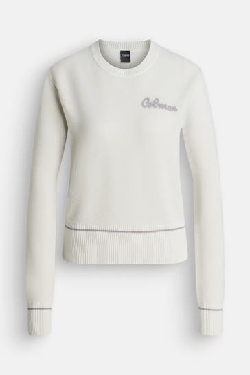 COLMAR Wollmix-Pullover offwhite