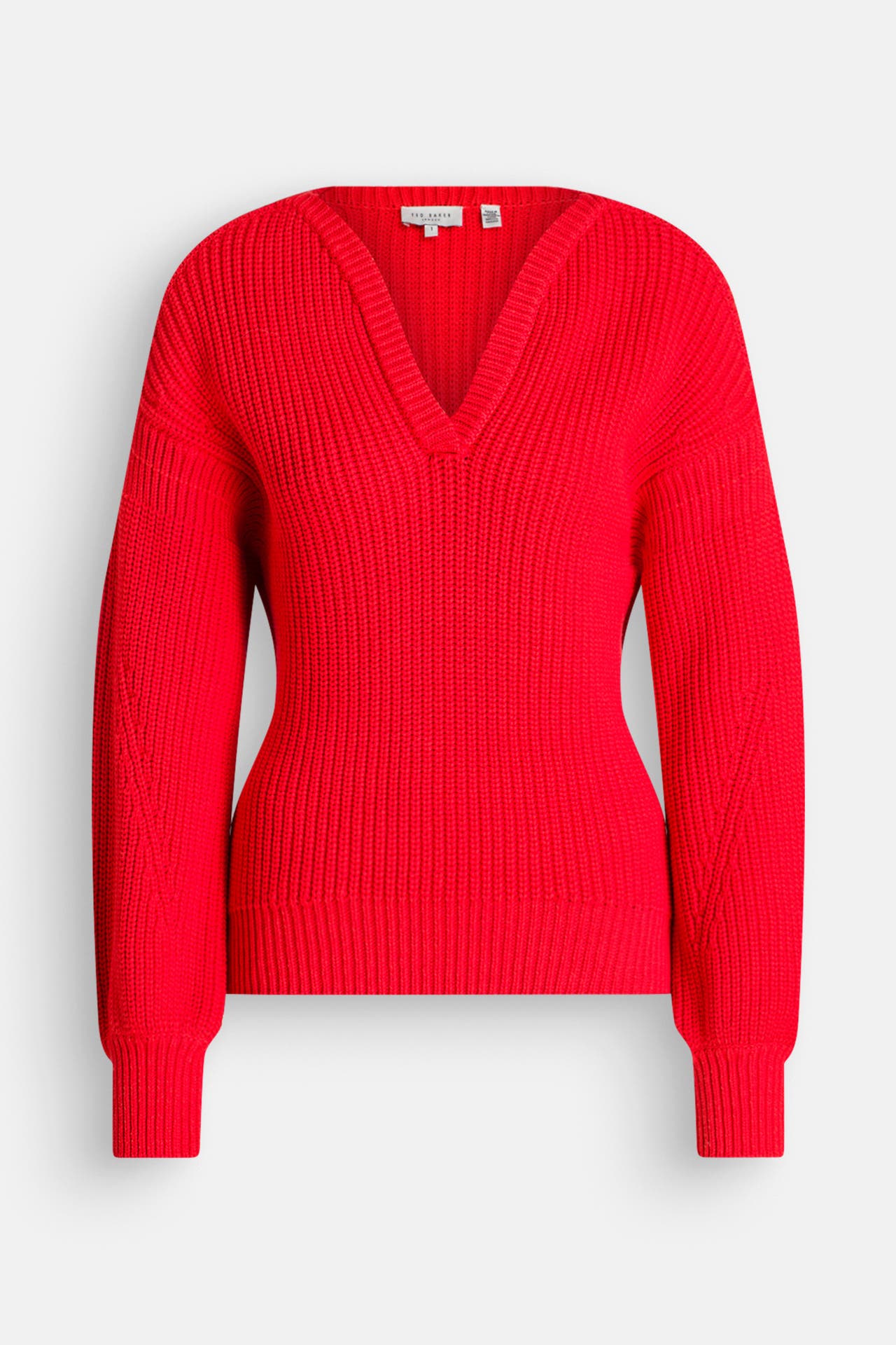 TED BAKER Strickpullover signalrot, Bild 1