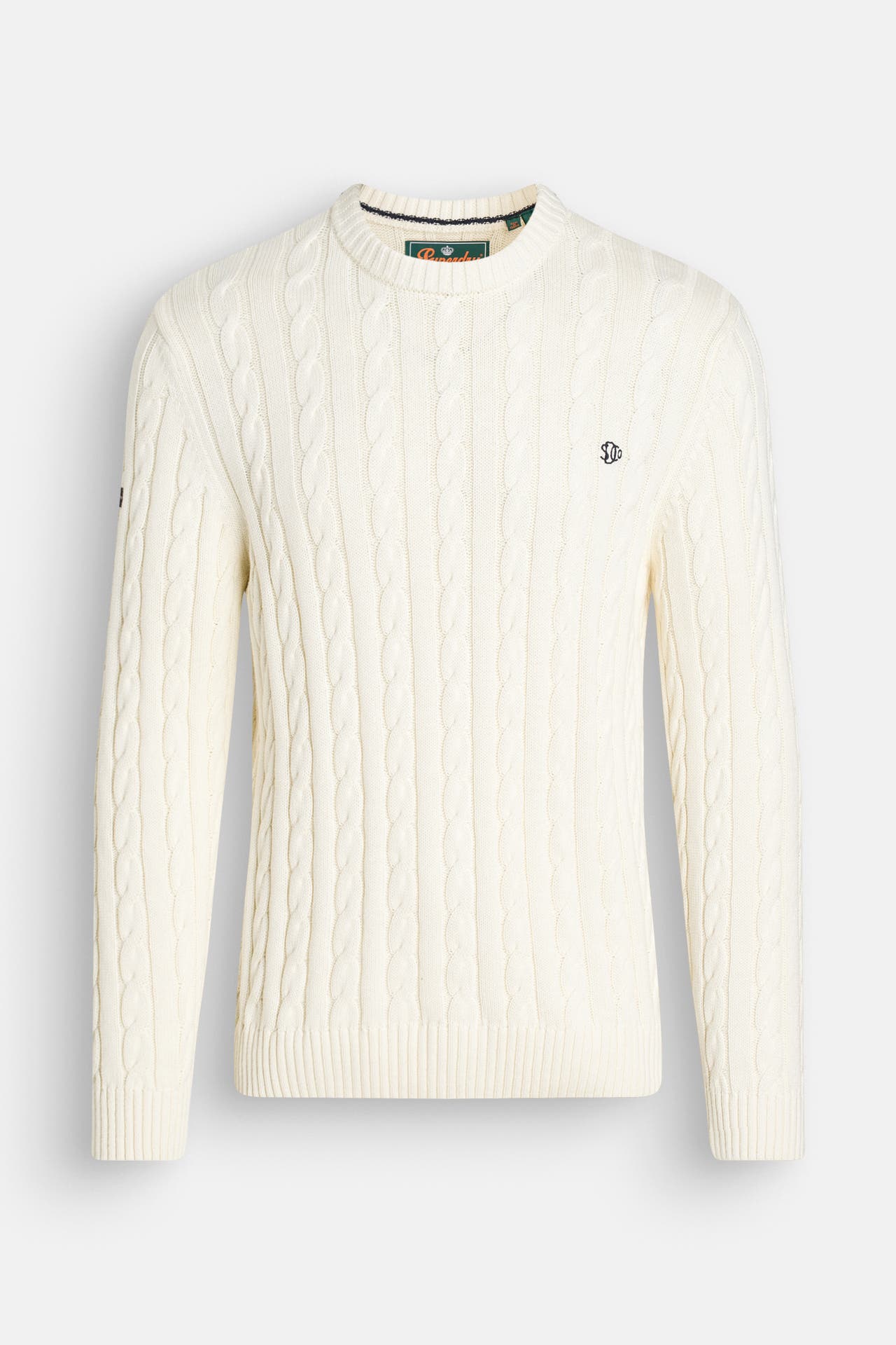 SUPERDRY Strickpullover creme, Bild 1