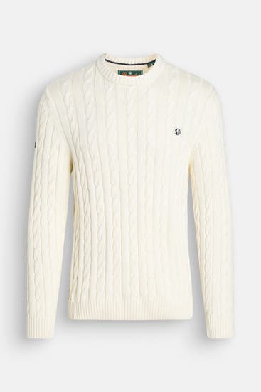 SUPERDRY - Strickpullover creme