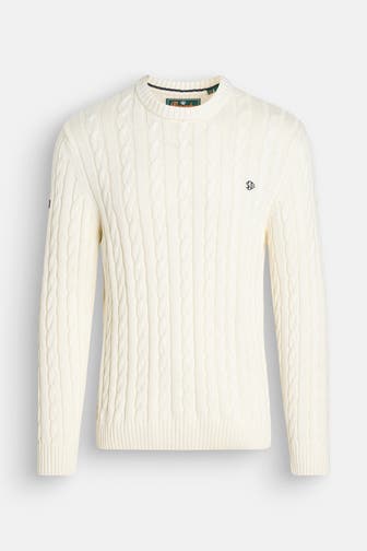 SUPERDRY Strickpullover creme