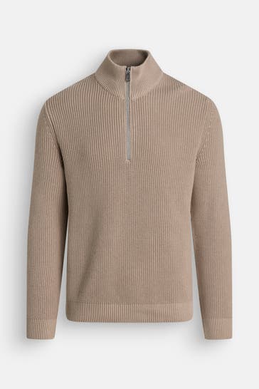 MARC O'POLO DENIM Strick-Troyer beige