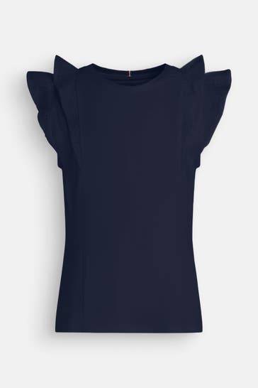 TOMMY HILFIGER Top dunkelblau