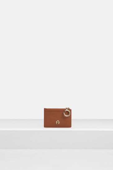 AIGNER Kartenetui 'Zita' cognac