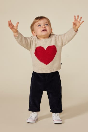 PETIT BATEAU Wollmix-Pullover zweifarbig