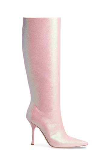 LIU JO Stiefel 'Glam' rosa glitzernd
