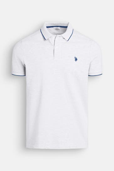 U.S. POLO ASSN. Polo-Shirt weiß