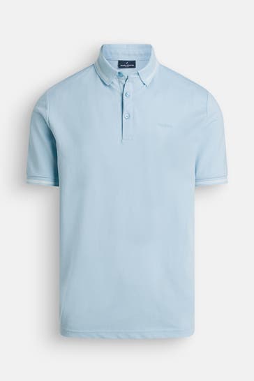 HECHTER Paris Polo-Shirt hellblau