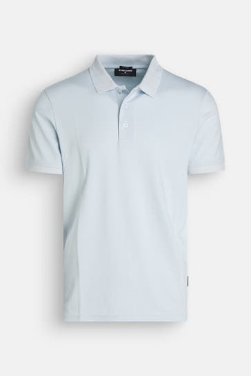 STRELLSON Polo-Shirt 'Edgar' hellblau
