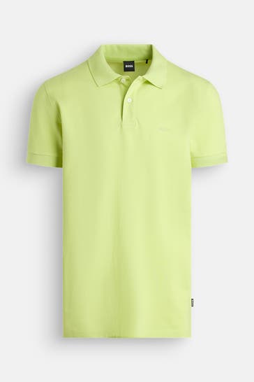 BOSS Polo-Shirt 'Firenze' apfelgrün