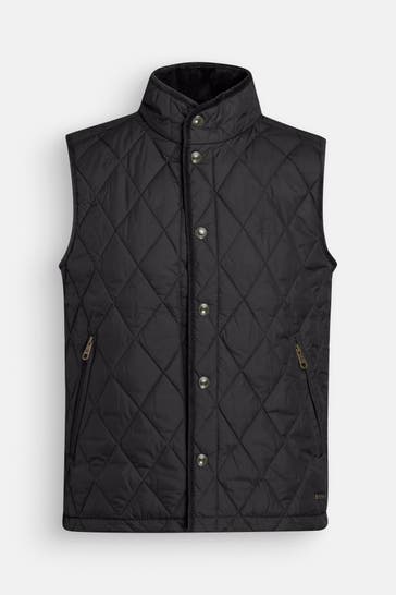 SUPERDRY Steppweste schwarz