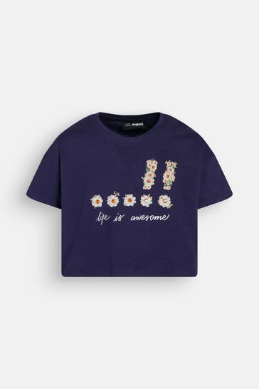 DESIGUAL T-Shirt 'Swanson' navy