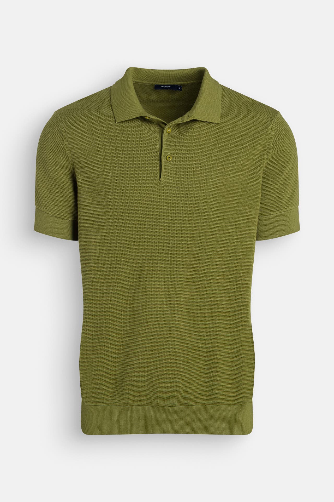 HECHTER Paris Strick-Polo oliv, Bild 1