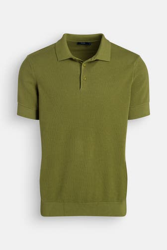 HECHTER Paris Strick-Polo oliv