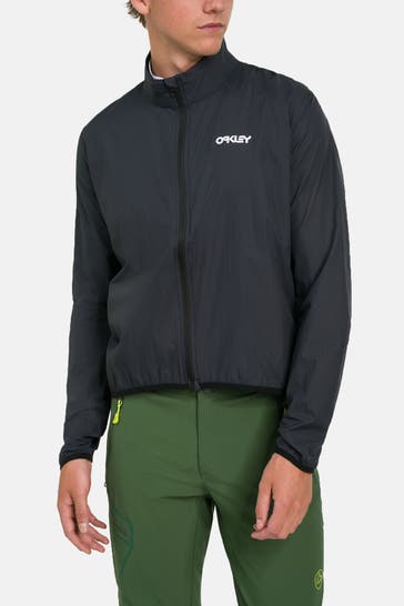 OAKLEY Fahrradjacke schwarz