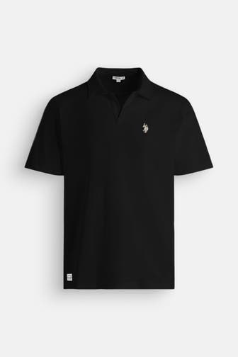 U.S. POLO ASSN. Polo-Shirt schwarz