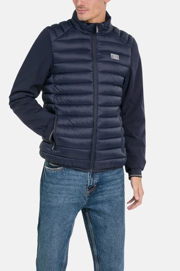 NEW ZEALAND AUCKLAND Hybrid-Steppjacke dunkelblau