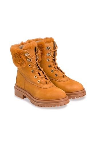 GEOX Winterstiefel 'Irida' dunkelorange