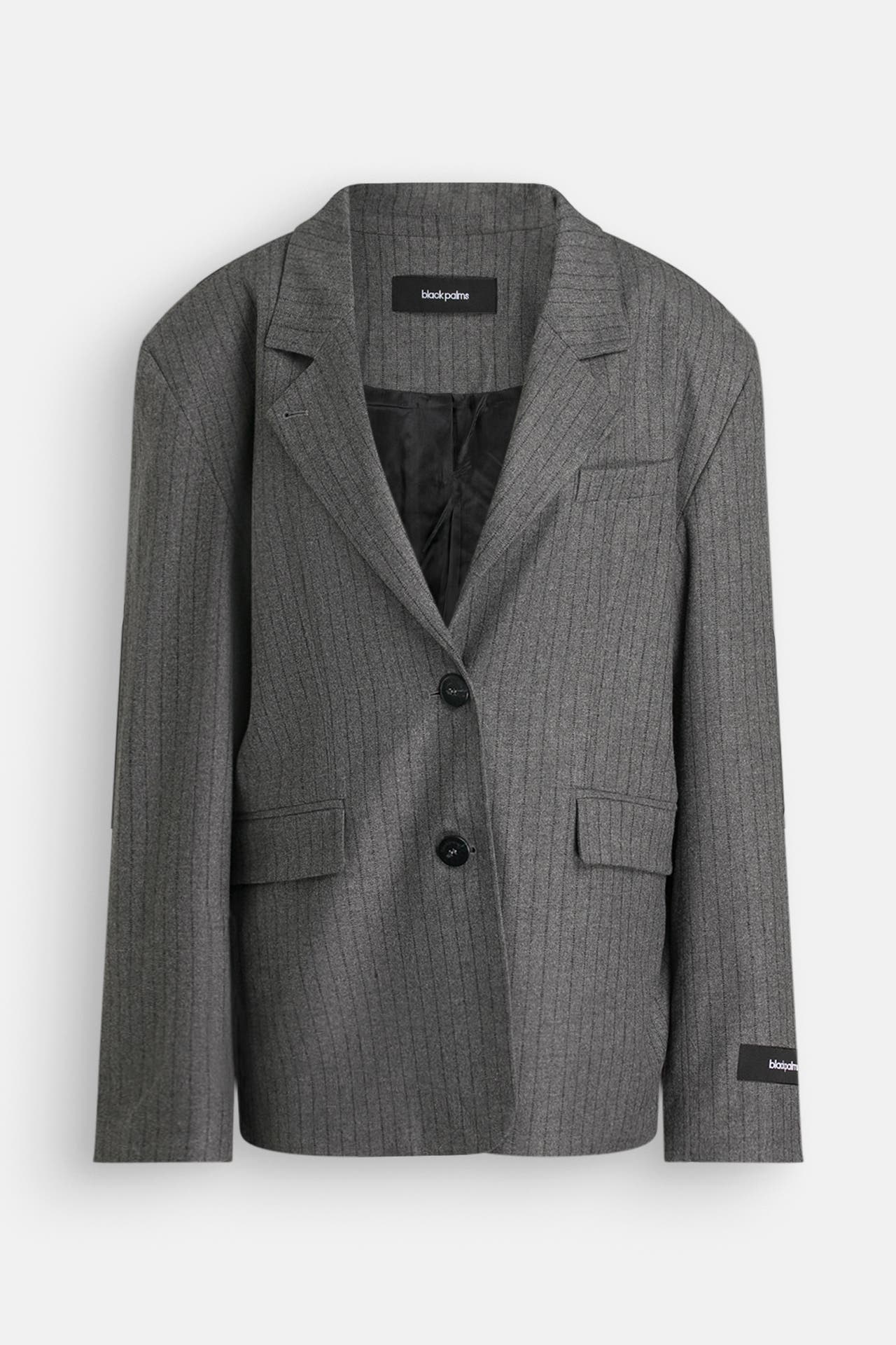 BLACK PALMS Blazer 'Benja' grau, Bild 1