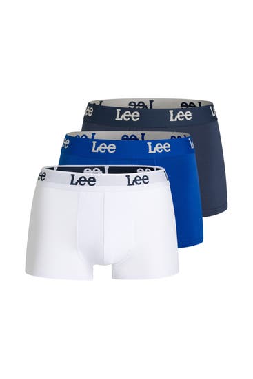 LEE - 3er-Pack Boxer Trunks 'Gannon' mehrfarbig