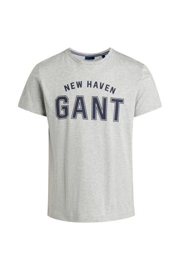 GANT - T-Shirt hellgrau