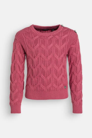 GUESS Strickpullover magenta