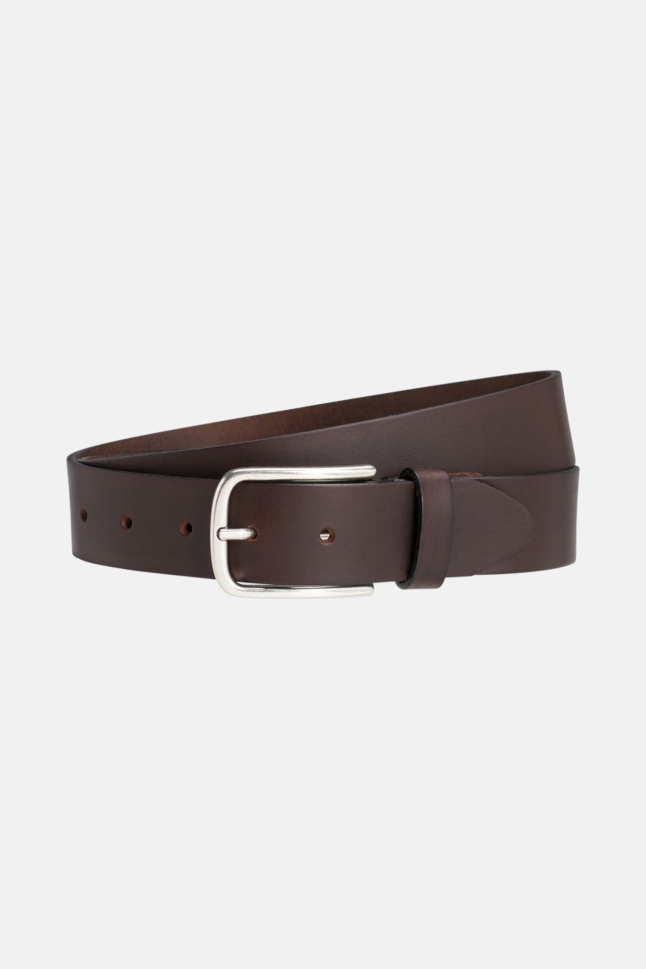 B.BELT Leder-Gürtel dunkelbraun, Bild 1