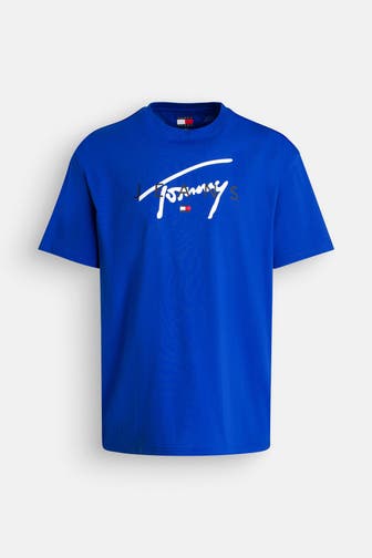TOMMY JEANS T-Shirt royalblau