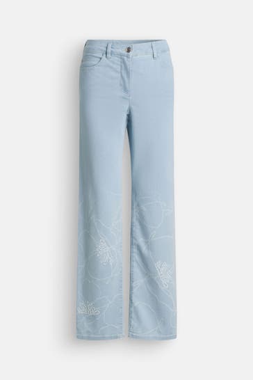 SPORTALM Jeans hellblau flared
