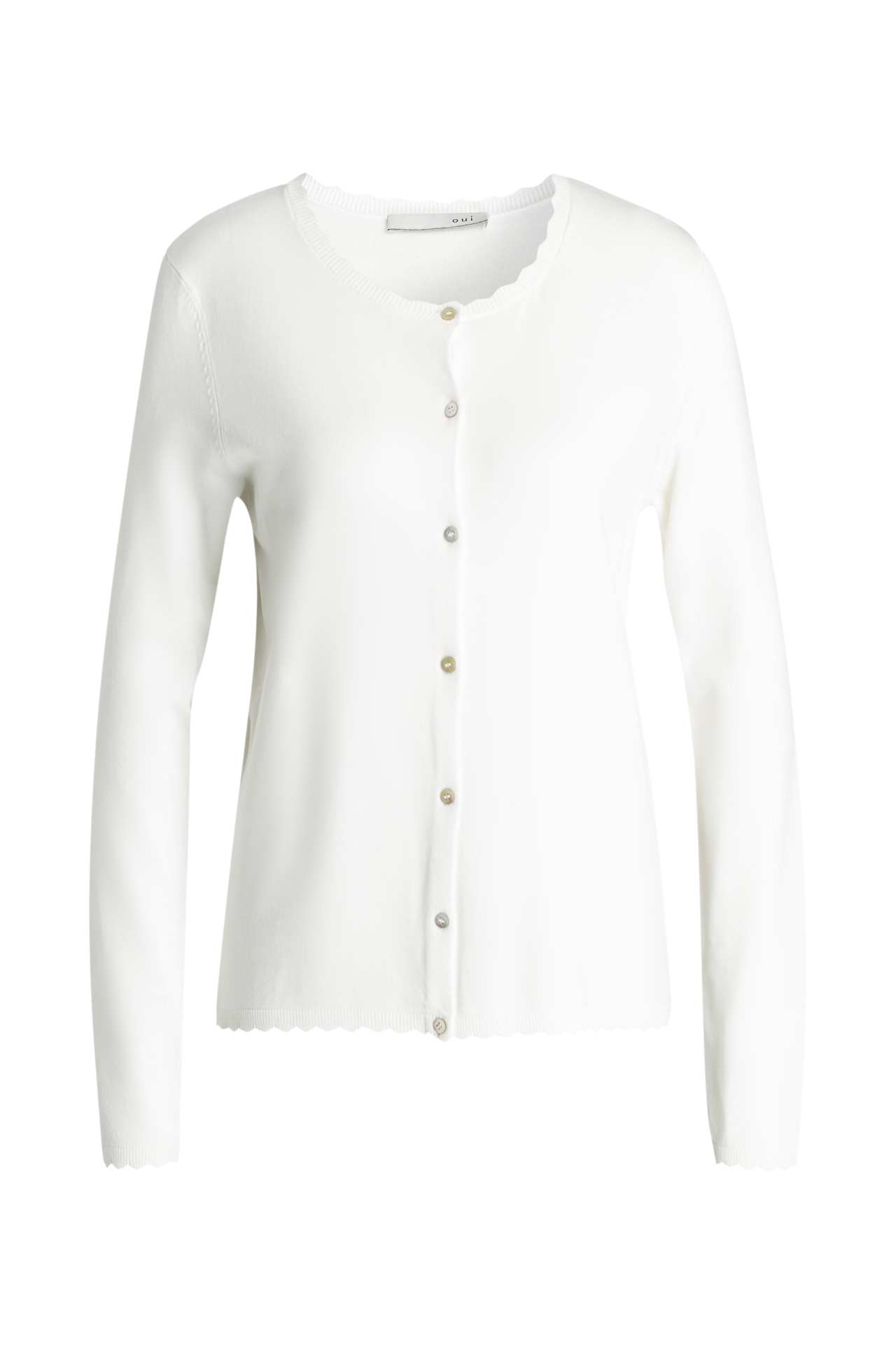 OUI Strickjacke weiß, Bild 1