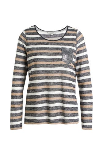 COMMA, Strickpullover gestreift