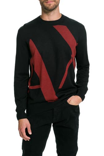 ARMANI EXCHANGE Strickpullover zweifarbig
