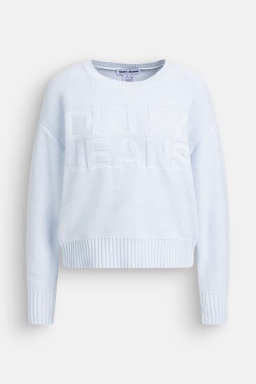 DKNY Strickpullover hellblau