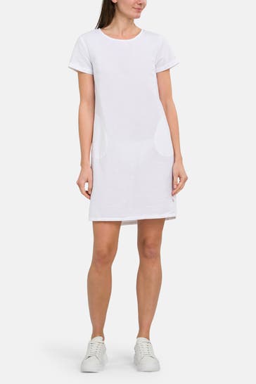 FRIEDA & FREDDIES NY Leinenmix-Kleid weiß