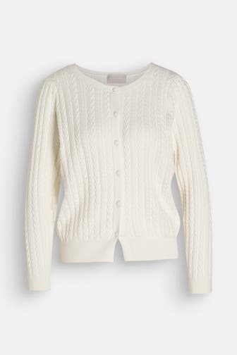 HEMISPHERE Strickjacke ecru