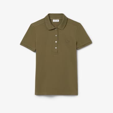 LACOSTE Polo-Shirt khaki