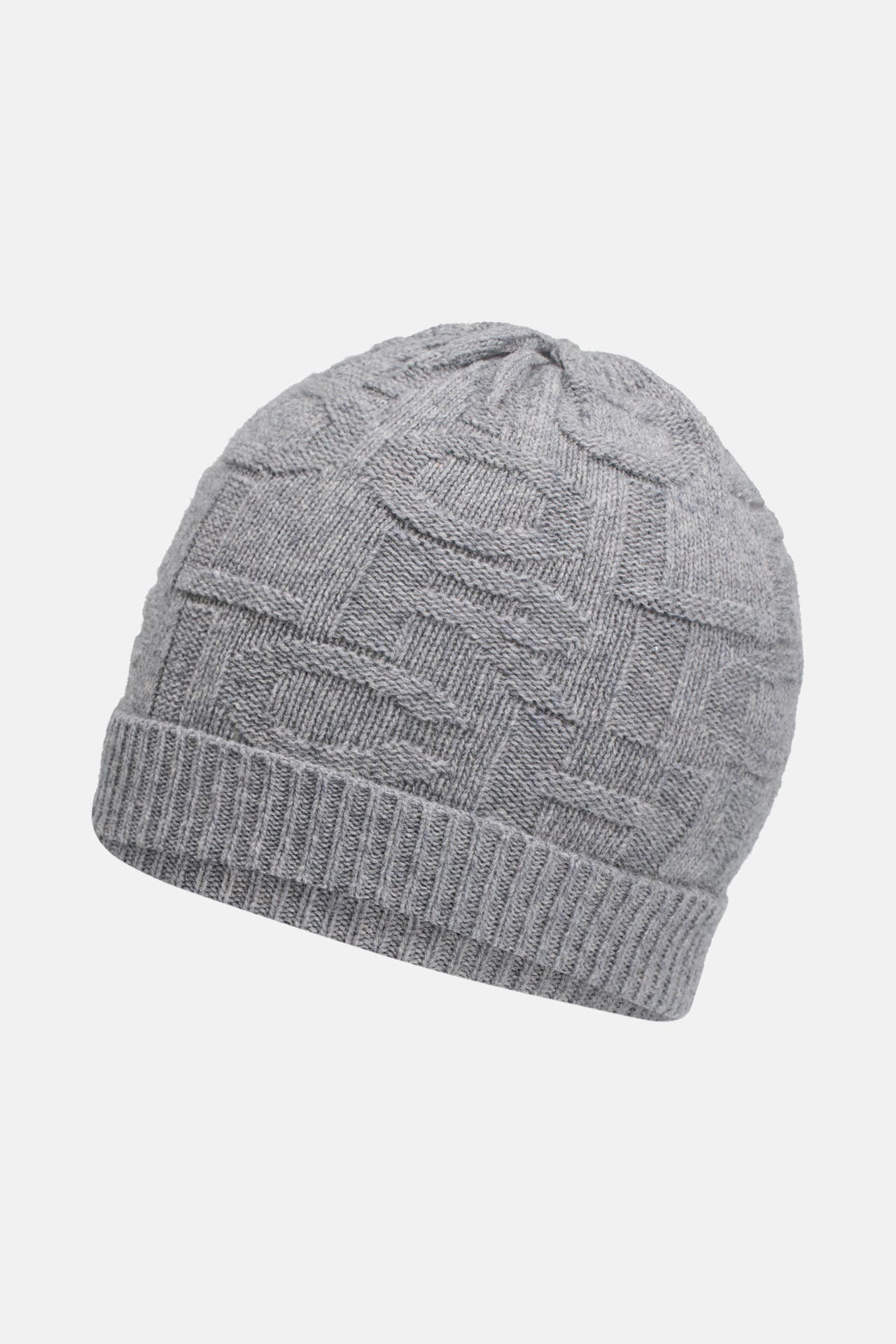 WOOLRICH Wollmix-Mütze grau unisex, Bild 1